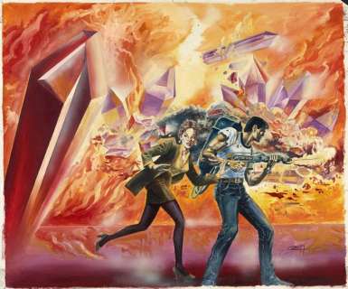 Coria, Felicisimo | Coria, Felicisimo - Peinture originale - Bob Morane - Les Pièges de cristal - (1997) | Catawiki