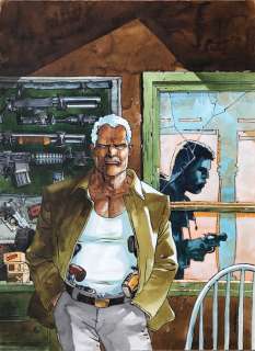 Guera Rm (Serbia) 1959 | Men Of Wrath #2 - Original illustration for variant cover - Page volante - EO - (2014) | Catawiki