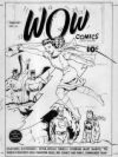 Jack Binder | WOW COMICS #41 COVER ORIGINAL ART : MARY MARVEL!! | Pedigree Comics