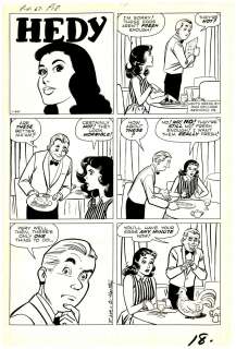 Al Hartley | Hartley - Patsy and Heady #67, pg 18, Marvel c. early 1950s NO RESERVE! | Russ Cochran