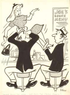 Bo Brown - pass the sugar gag - 1958 humorama