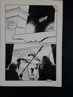 Magnus | Gesebel n. 4 - Magnus - tavola originale "La Notte dei Pipistrelli" - Page volante - (1966) | Catawiki