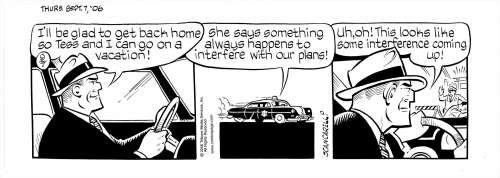 Jim Scancarelli | Scancarelli - Dick Tracy in Gasoline Alley, 9/7/2006 NO RESERVE! | Russ Cochran