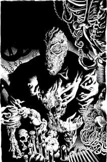 Jason Moore Kyle Hotz - House By the Cemetery #3 Cover (A Crazy Looking Monster with Multiple Body Parts in a Lab!) 2018