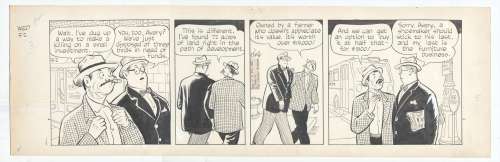 Frank King | King – Gasoline Alley 5/2/1956 NO RESERVE! | Russ Cochran