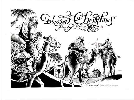 Jim Scancarelli | Scancarelli - Blessed Christmas from Gasoline Alley, Dec 2007 | Russ Cochran