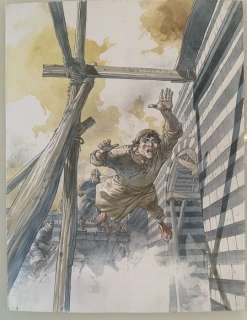 Hermann | Hermann - Original cover - Les tours De bois-Maury album 1 - Babette - (1999/2004) | Catawiki