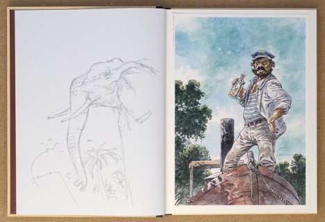 Hermann | Retour au Congo + ex-libris + dédicace - C - TL - Cartonné - (2013) | Catawiki