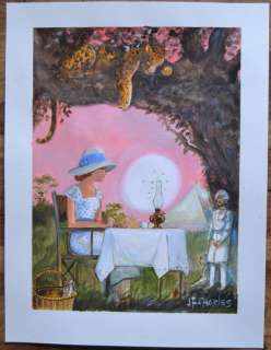 Charles, Jean-François | Charles, Jean-François - Aquarelle et acrylique originale + Carnet du Pinceau d’Or - Indian Dreams | Catawiki