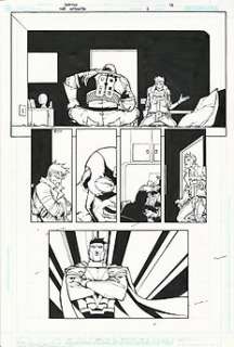 Giuseppe Camuncoli | The Intimates #2 - Giuseppe Camuncoli - tavola originale "Problemi Sotteranei" - Exemplaire unique - (2004) | Catawiki