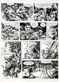 Vance | Bruno Brazil, planche n°22 Ã  l’encre de Chin… | Millon