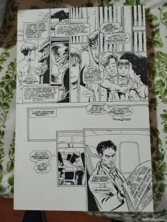NEIL VOKES MASK # 6 PAG 22 DC COMICS ORIGINAL ART