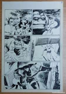 LEO DURAÑONA : PÁGINA ORIGINAL EERIE Nº 90 (WARREN PUBLISHING)- THE SHOW MUST GO ON -PÁGINA 3 - 1978