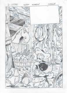 Esteban | Esteban - Original Coversketch - Donald Duck | Catawiki