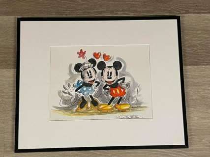 Stefan Klausewitz | Original artwork by German artist Stefan Klausewitz. NO RESERVE! - Couple of the Year - Page volante - Exemplaire unique - (2021) | Catawiki