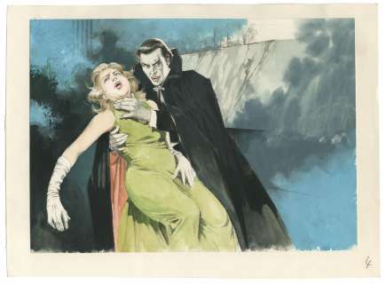 Yanagi Syuji Hand drawing color illustration "Futami Shobo Dracula Daizukan" Cover | Mandarake (Big Web)