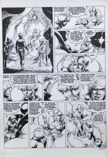 Kas | Kas - Planche originale - Hans T11 - Le Secret du temps - (1999) | Catawiki