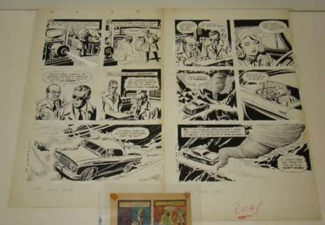 2360: 2 ORIG COMIC ART PAGES. DR. SOLAR #3 | Weiss Auctions