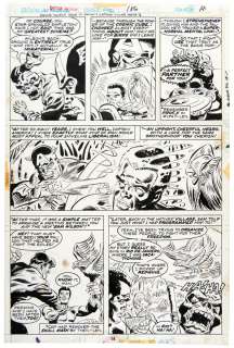 â€œCAPTAIN AMERICAâ€ #186 COMIC BOOK ORIGINAL ART. | Hake’s