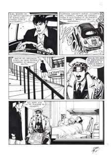 Nicola Mari | Dylan Dog n. 234 - 3x N.Mari - Sequenza di Tre Tavole Originali "l’ultimo arcano" - Page volante - Exemplaire unique - (2006) | Catawiki
