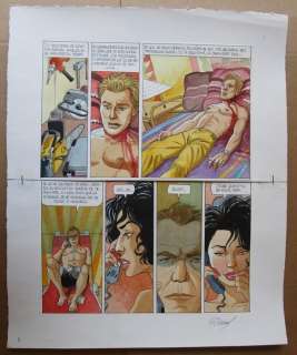 Renaud | Renaud - Originele pagina in kleur (p.2) - Het pad van Jessica 1 - Daddy - (2009) | Catawiki