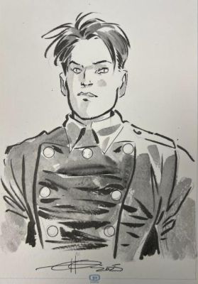 DESSIN ORIGINAL D’ERIC HERENGUEL POUR ROCKETEER : ROCKETEER N°2 | Pulp’s