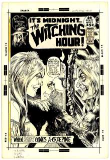 Nick Cardy - Cardy - WITCHING HOUR # 18, Cover (Jan 1972) NO RESERVE!