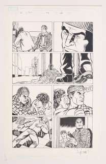 Original Art for Daredevil vs. Punisher (2005) Issue 5, Page 13 by David Lapham | mycomicshop.com
