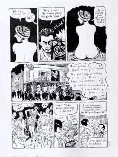 Catel (Catel Muller, Dite) - CATEL KIKI DE MONTPARNASSE. Encre de Chine pour la planche 177…