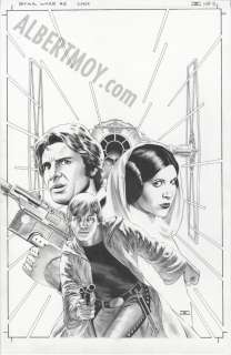 John Cassaday - Star Wars Issue 5 Page Cover
