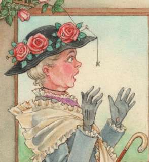 Lloyd Jones, K. | K. Lloyd Jones - Originele illustratie in aquarel op board (18,7 x 13,6 cm.) - illustratie voor een sprookjesboek - (1970/1975) | Catawiki