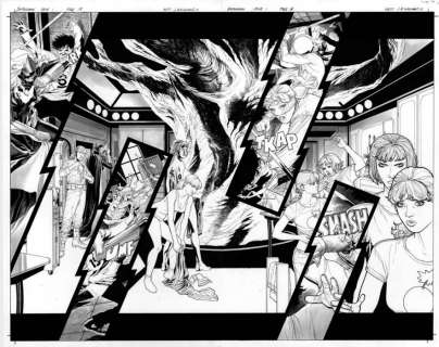 J.H. Williams III | Batwoman - Issue #1, Page 18-19 | J.H. Williams III