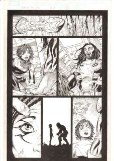 Sandra Hope, Sean Chen - x-men: the end #17 p. 4 - aliyah bishop and bishop talk for the first time - deathbird app - - 2006