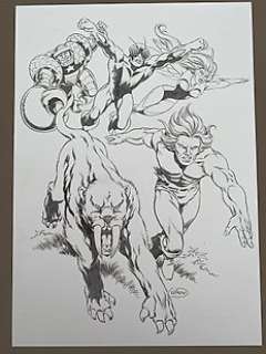 Mitton, Jean-Yves - Mitton, Jean-Yves - Dessin original - Mikros and friends - (2005)