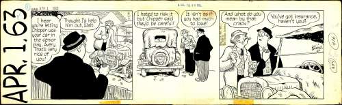 Frank King | King  GASOLINE ALLEY, Daily (04/01/1963) | Russ Cochran