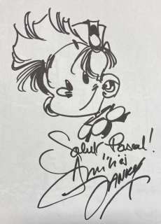 Tome & Janry | Spirou et Fantasio T46 - Machine qui rêve - Dédicacé par Janry - Cartonné - EO - (1998) | Catawiki