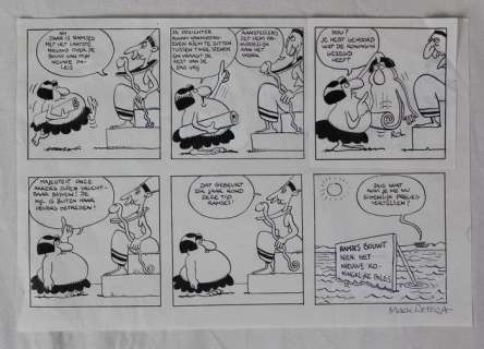 Mark Retera | Mark Retera - Originele Stroken - Ramses - (1993) | Catawiki