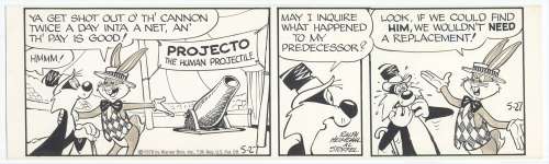 Ralph Heimdahl | Heimdahl -  BUGS BUNNY, Warner Bros. Inc., Daily (5/27/1976) | Russ Cochran