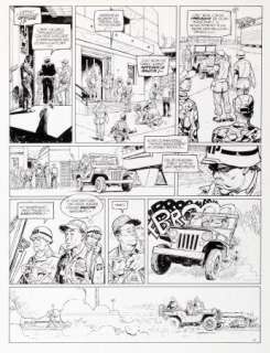 Parras | Parras Lièvre de Mars planche originale n°32 | JeanMichel.net