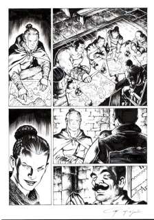 Gianluigi Gregorini | Dragonero n. 52 - Gianluigi Gregorini - Tavola Originale "Silenzio bianco" - Page volante - Exemplaire unique - (2017) | Catawiki