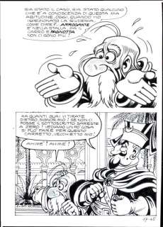 Magnus (Roberto Raviola) | La Compagnia della Forca n. 17 - Magnus - Tavola Originale "I Due Genii Siamesi" - Page volante - Exemplaire unique - (1978) | Catawiki