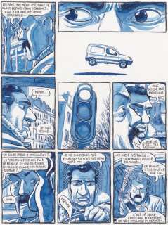 Frederik Peeters | Peeters, Frederik - Planche originale (p.72) RG T2 - Bangkok-Belleville - Page volante - (2007) | Catawiki