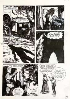 Ivo Milazzo | Ken Parker - Ivo Milazzo - Tavola originale - Page volante | Catawiki