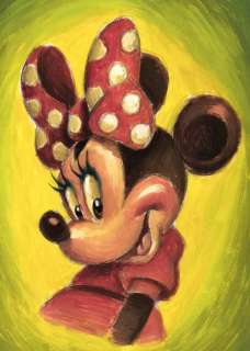 Joan Vizcarra | Minnie Mouse Portrait - Original Painting - Joan Vizcarra - Acrylic Art | Catawiki