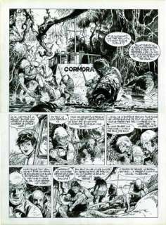 Hermann - Bernard Prince - Guérilla pour un fantôme Encre de Chine pour la