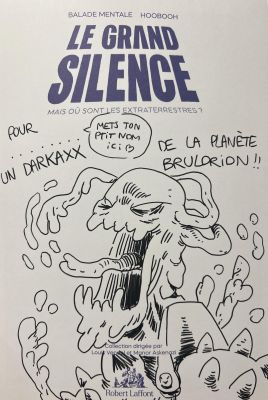 LE GRAND SILENCE - DÉDICACÉ PAR HOOBOOH - VISUEL N°1 | Pulp’s