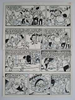 Geerts, Paul / Studio Vandersteen - | Geerts, Paul / Studio Vandersteen - Originele pagina (p.53) - Suske en Wiske 160 - De bokkige bombardon - (1976) | Catawiki