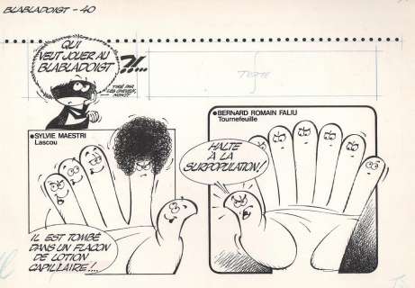 Roque | Qui veut jouer au blabladoigt, illustration n°40 … | Millon