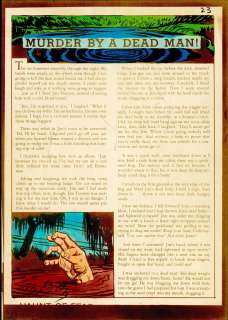 MURDER BY A DEAD MAN!, HAUNT OF FEAR #16, Text Story (Jul-Aug 1950) NO RESERVE! | Russ Cochran