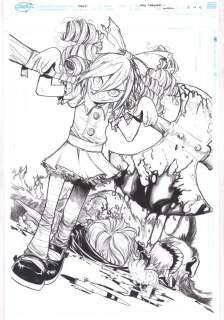 Humberto Ramos - i hate fairyland #6 cover - written by skottie young - 2016 signed